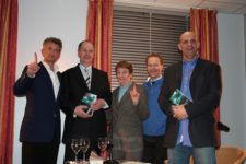 Harlan Coben(r) und Dominic Raacke (l)